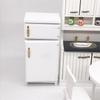 Enchanting White Birch Miniature Kitchen Refrigerator For 112 Dollhouse Decor