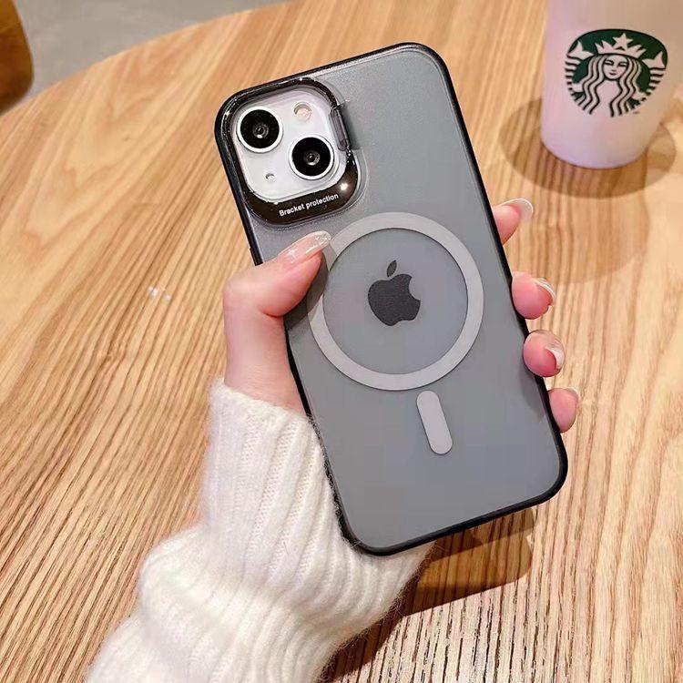 Fashionable and Applicable Apple 15promax Phone Case, IPhone12magsafe Magnetic Anti-drop Protective Case