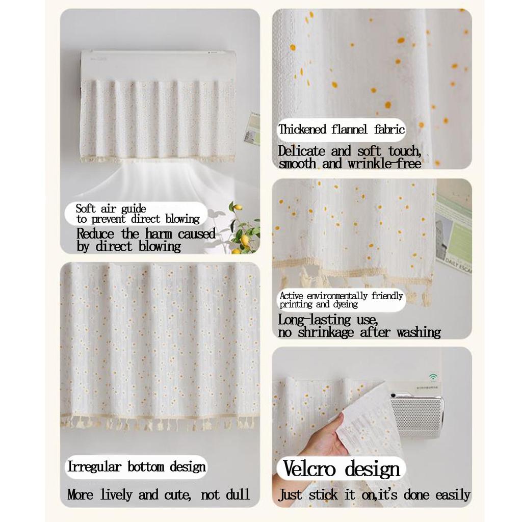 Air conditioning windshield curtain - anti-direct blowing air conditioning windshield, no need to install, detachable and washable