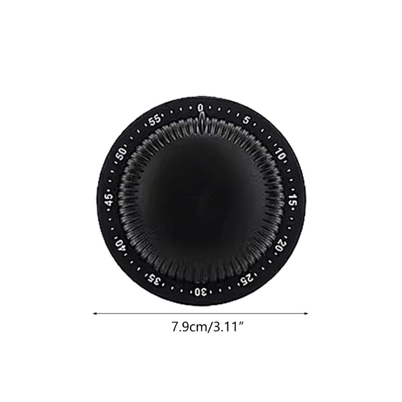 Mechanical Kitchen Timer with Magnetic Base Manual Cooking Timer 60 Minutes Countdown Clock Times Management Reminder