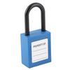 38mm Lockout Tagout Schloss Nylon Erosionsbeständig Isoliertes Sicherheitshängeschloss mit Schlüssel
