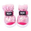 4pcs/set Anti-slip Pet Snow Boots Waterproof Dog Shoes Paw Protector Dog Sports Boots  Outdoor