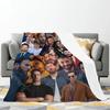 Chris Evans Collage Photo Couverture Fine Doux Ensembles Couette Jeté pour Canapé Chaudes Couvertures Flanelle Chambre à Coucher Couverture d'Été