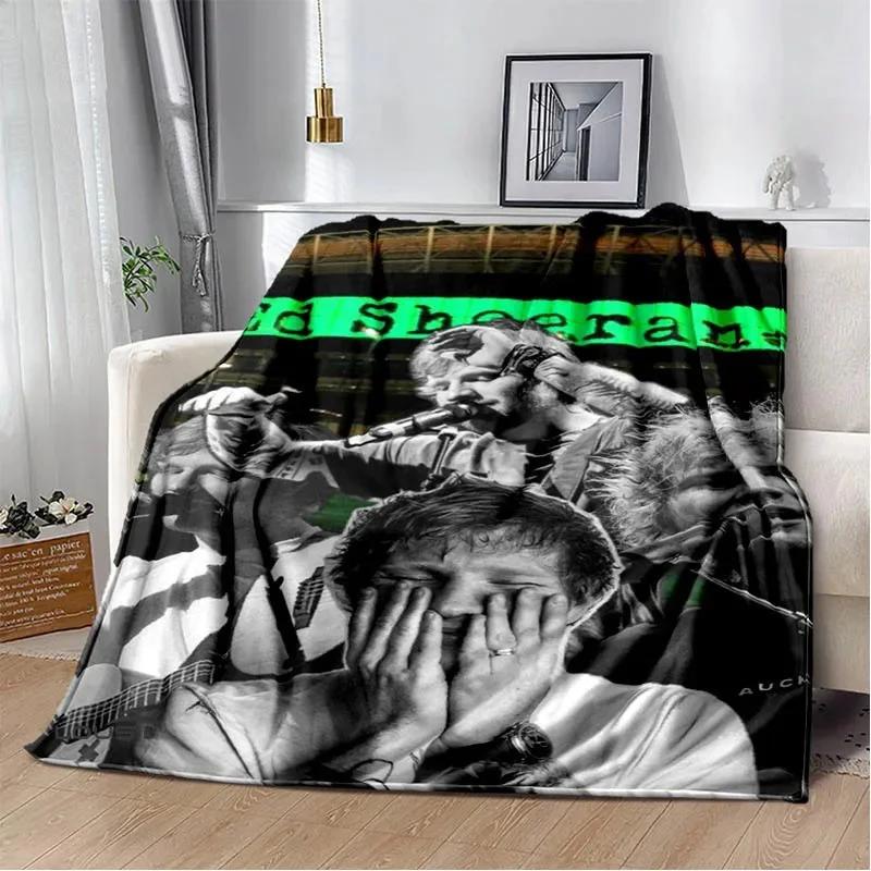 Singer Ed Sheeran printed blanket Warm Flannel blankets Soft and comfortable blanket bed linings blankets for beds Birthday Gift