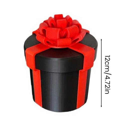 Annoying Nested Screw Gift Box Customizable Difficulty 3 to 10 Tiers Durable Reusable Prank Christmas Gift Packaging Container