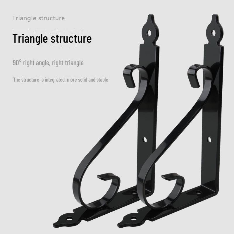 Thickened Iron Triangular Marble Countertop Support Bracket