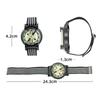 Outdoor Waterproof Compass Luminous Adjustable Dial Watch For Camping Diving Hiking