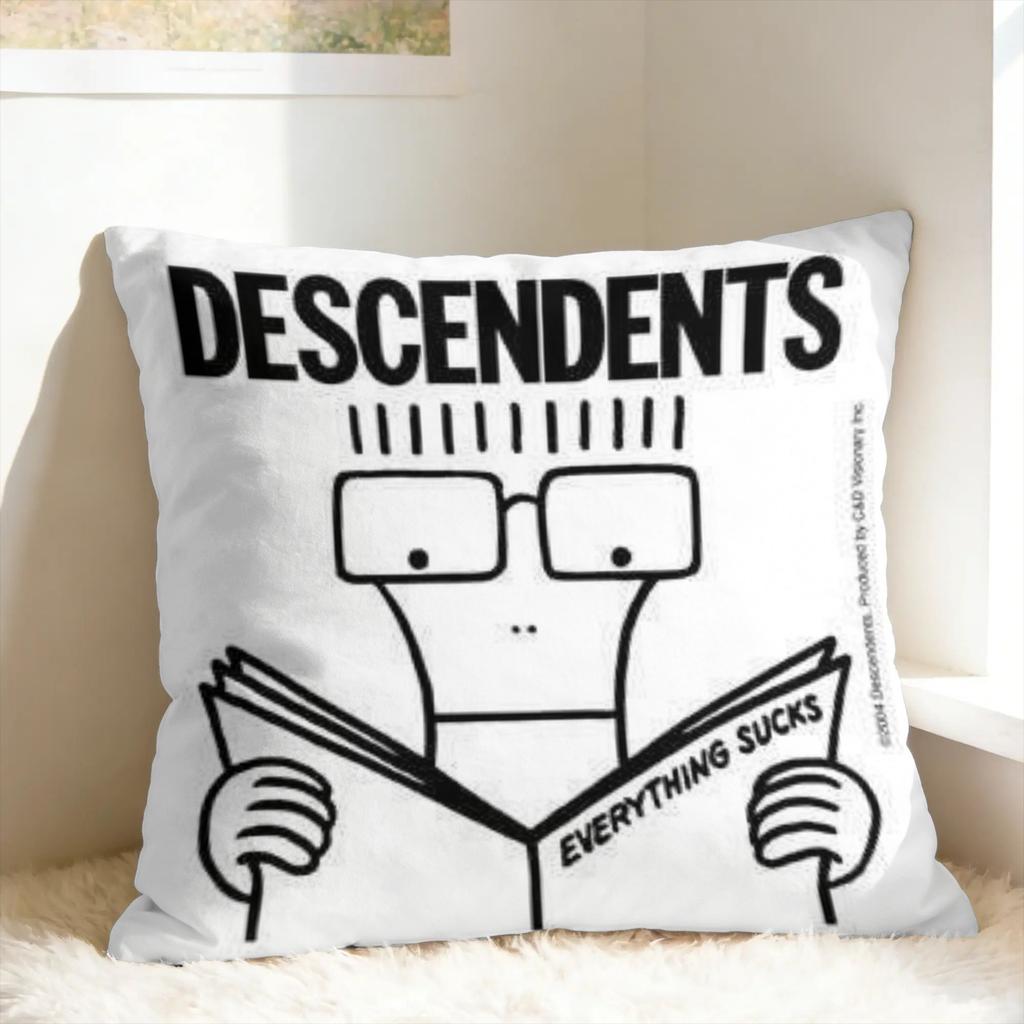 Descendents Milo Goes to College Pillow Case  Comfy Pillow Cover For Sofa Home Decor Funny Pillowcases