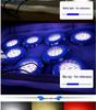 Waterproof Colorful LED Underwater Pool Light - Round Spotlight for Fish Ponds