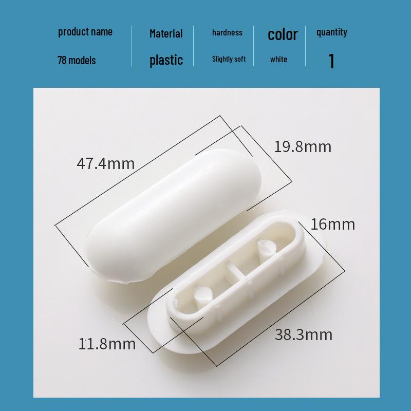 Toilet Seat Cushion: Anti-slip Shock Absorbing Silent Rubber Pads