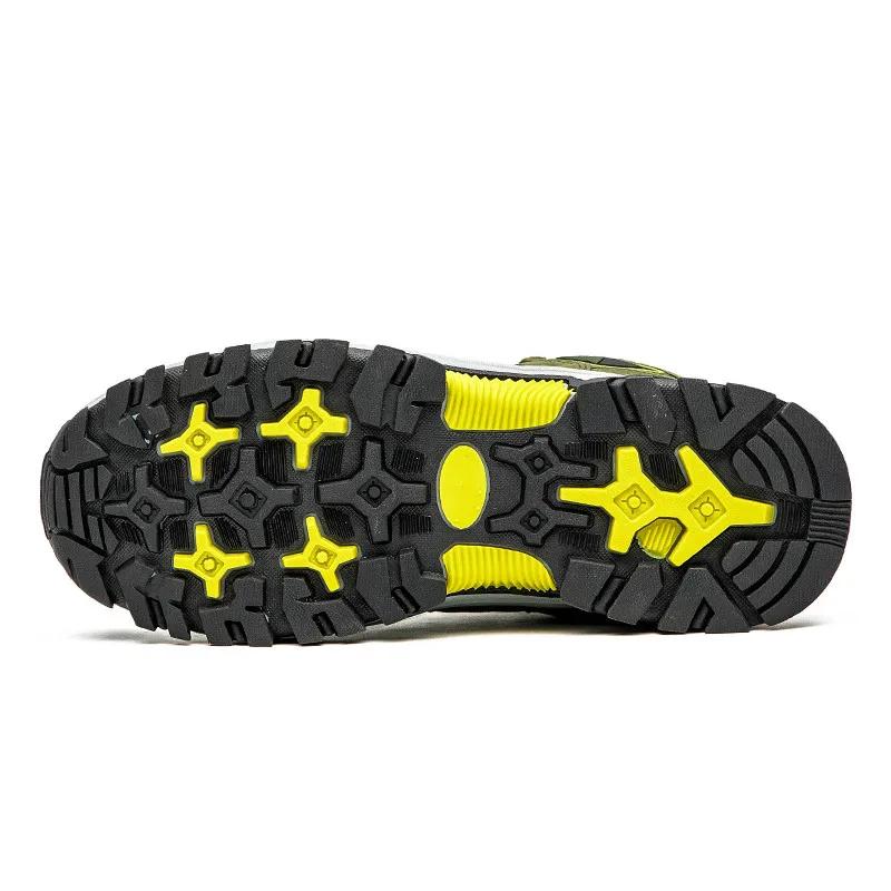 Fashion Men's Waterproof Hiking Boots Outdoor Ankle Boots Lightweight and Breathable Hiking Camping Hiking Shoes Hunting Shoes 2025
