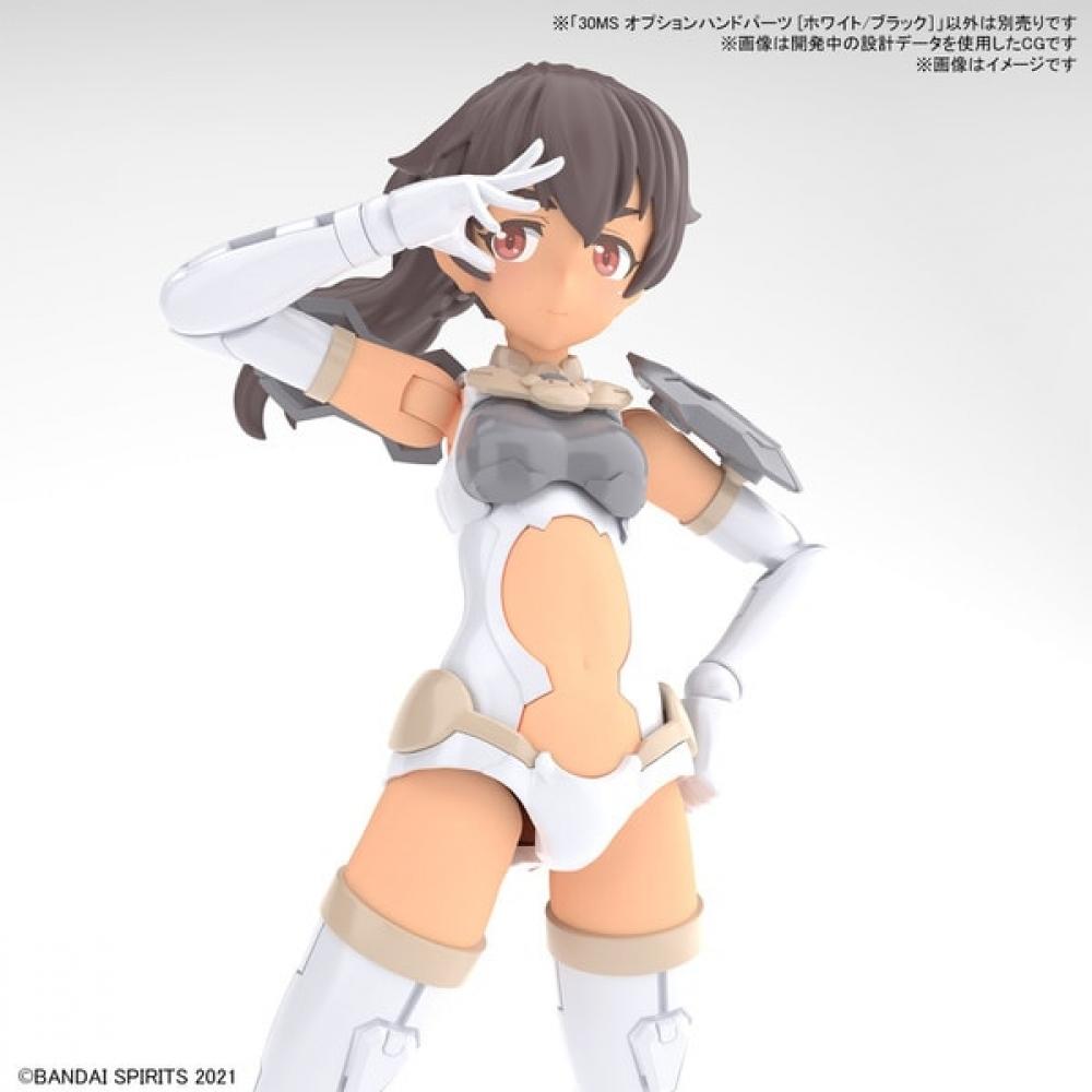 Bandai Spirits 30 MInutes Sisters Option Hand Parts  Wh Bk  [plastic Model Parts Remanufactured In 2024 6]