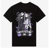 The Nightmare Before Christmas Jack Och Sally Tillsammans För Evigt T-shirt Storlek S-5XL