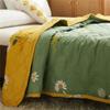 Daisy Print Pustende Cool Quilt Tynt Teppe Mekanisk Vask Klimaanlegg Dyner Myk Komfortabel Tynn Dyne Daisy Print