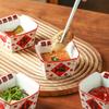 High-Value Dipping Dish Household Ceramic Soy Sauce Vinegar Dish Flavor Dish Side Dish Seasoning Dish Chinese New Year Hot Pot Dipping Bowl