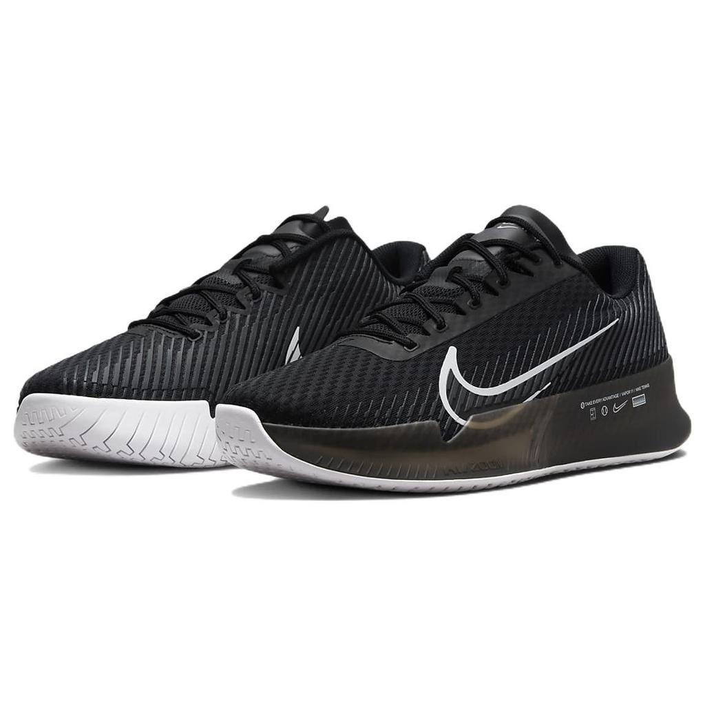 Nike Court Air Zoom Vapor 11 HC 'Black White' Men's DR6966-002
