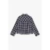 Studio Tomboy Check Pattern Crop Shirt 9176221982