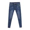 2023 Slim Fit Nine-Point Korean Style Jeans for Men: Trendy Stretch Pencil Pants