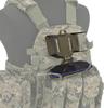 Tactical Vest Chest Rig with Foldable Phone Navigation Holder and Universal Plate Insert