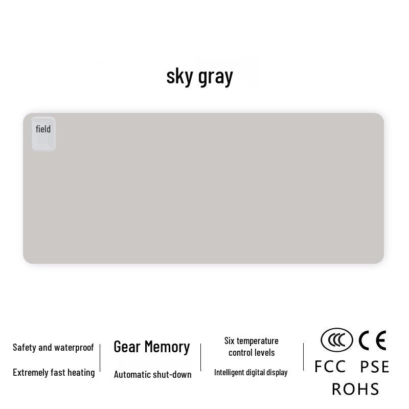 Shibali 6-Level Digital Display Heated Desk Mat