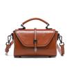 Retro leather bag women's new handbag niche design versatile shoulder messenger bag