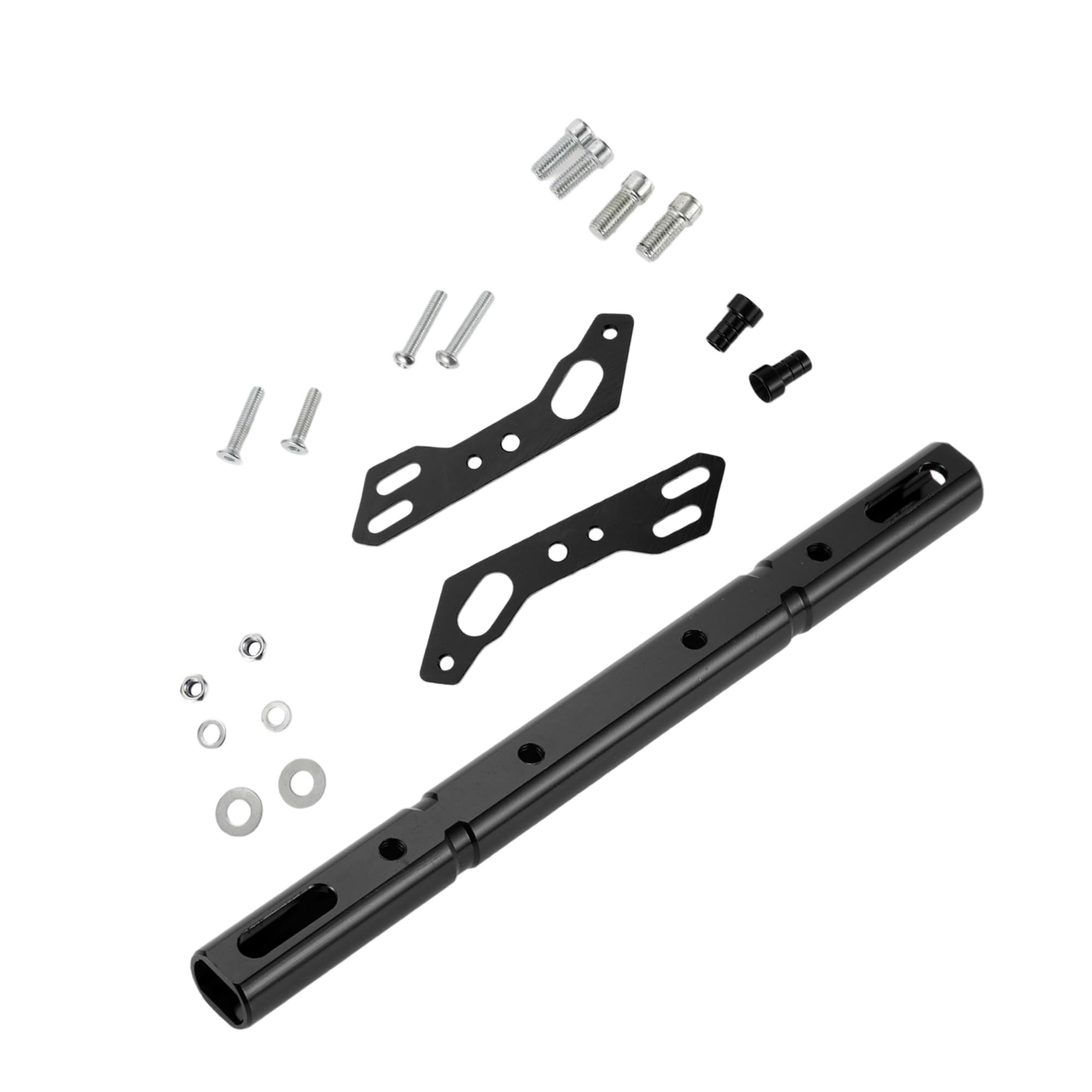 

BULLSPANN Handlebar Motorcycle Handlebar Extension with 1 Replacement for Motorcycles Brace, Crossbar, 22.5cm Wrench, Black, Set, чорний