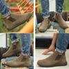 Oulylan Anti Puncture Lightweight Insulated Boot Steel Toe Anti Smash Labor Footwear Men Wear Resistant Safety Shoes for Working