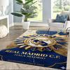 Real Madrid Bodenteppich Büroteppich Design Für Arbeitszimmer Schlafsaal Flur Spielzimmer Antirutsch Teppich Büro Heimdeko Spirituelles Geschenk