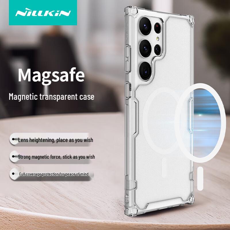 Nillkin Nature Pro Transparente Stoßfeste Handyhülle für Samsung S24/S25 Serie