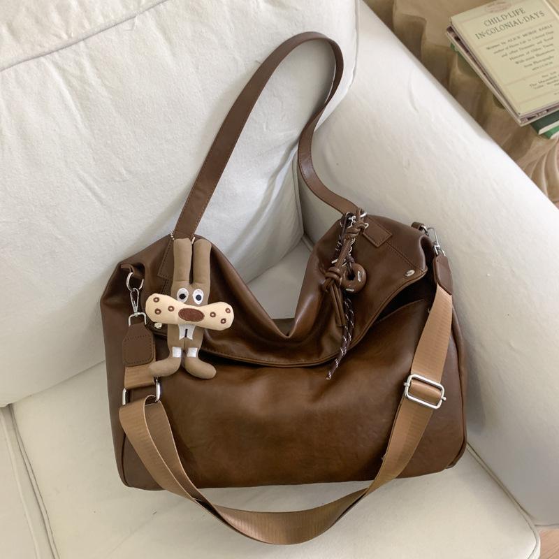 2025 New Large-capacity Tote Bag Fashion High-end Retro Bag Women's European and American Style Commuting Versatile Shoulder Bag