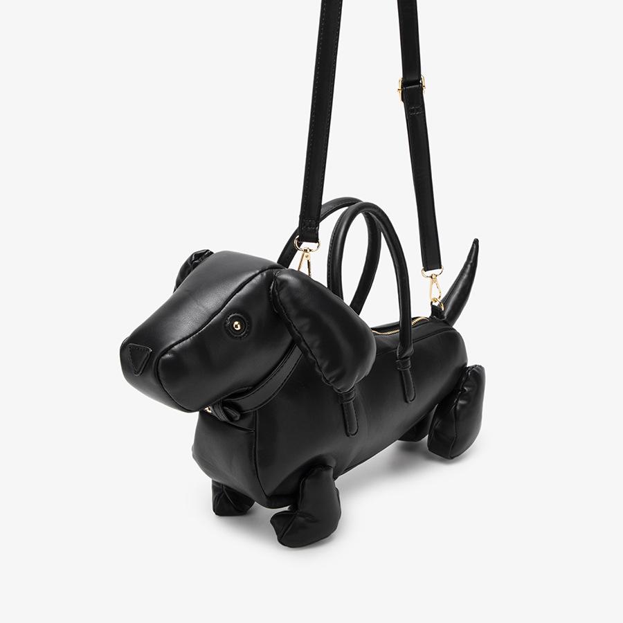 

Креативная сумка кроссбоди в форме таксы 2025