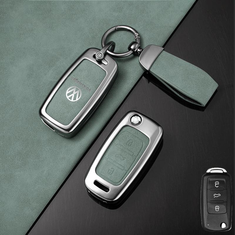 Pro VOLKSWAGEN VW Zinková slitina Kryt obalu na klíčenku auta Pro Volkswagen VW Polo Golf Passat Tiguan Beetle Caddy T5 Up Eos Ke