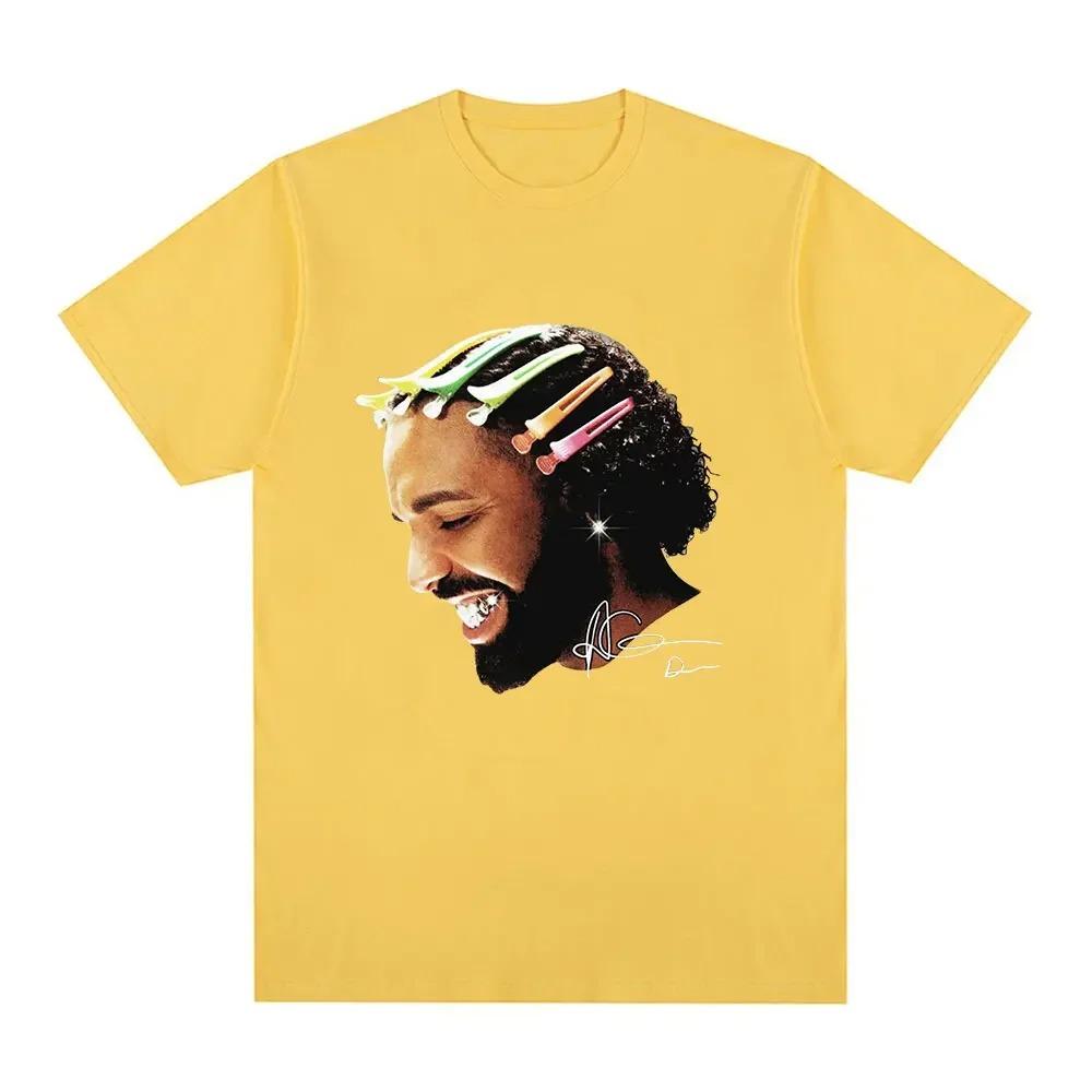 Drake Inspired Fashion Print Unisexs TShirt Summer Casual Breathable Cotton ComFortable Fashion WOMEN And Unisex Tshirts