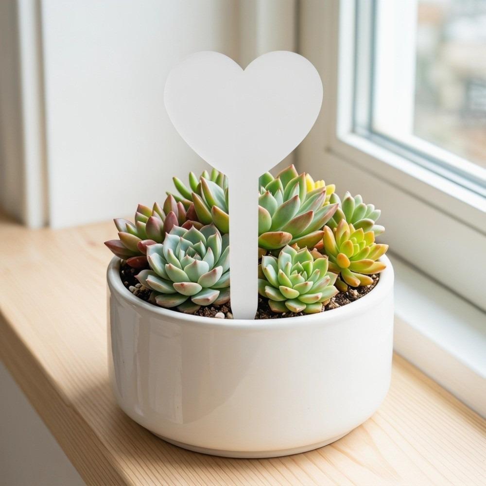 

200PCS Waterproof Plant Labels Reusable Garden Markers Durable Plant Identification Tags Garden Use белый
