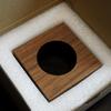 BERGBUCH Coffee Grinder Luxuriously Carved from Solid Fits Coffee Grinders Up To 53mm In Including the Timemore C3S and 1Zpresso Accessory Case Stand,