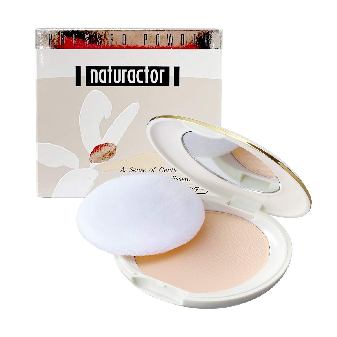 

Face Powder Pressed Powder 451 Ochre 15g Puff Shine (Case & Included, Control) [Naturactor]