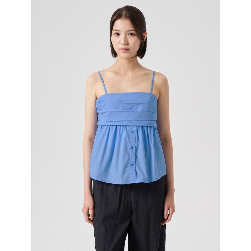8Seconds Cotton Sleeveless Blouse Sky Blue (324765Ly6Q) Sky Blue/S