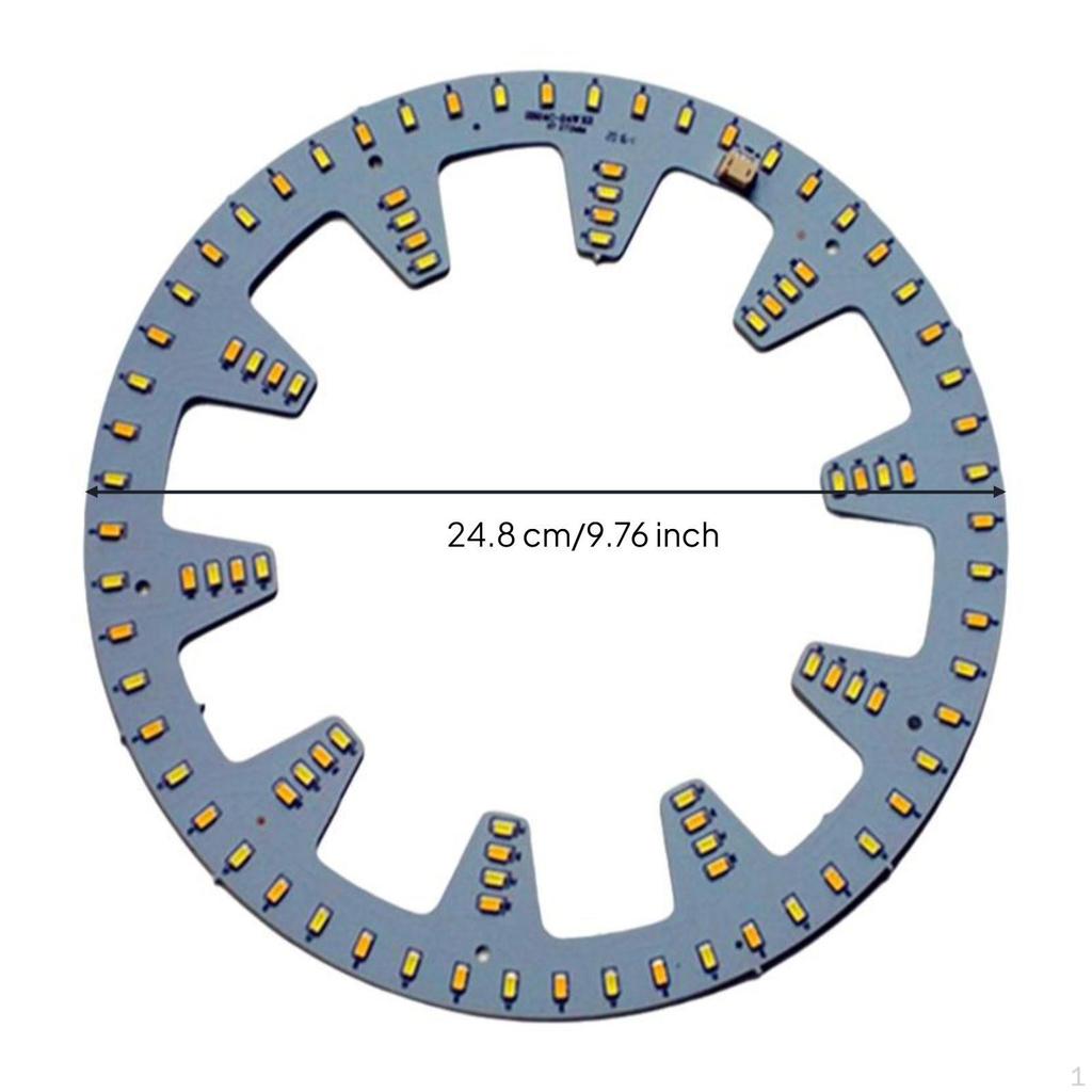 lightemitting diode Ceiling Light Retrofit, Round Panel, Energy Saving, Dimmable, 5730 SMD White 5W