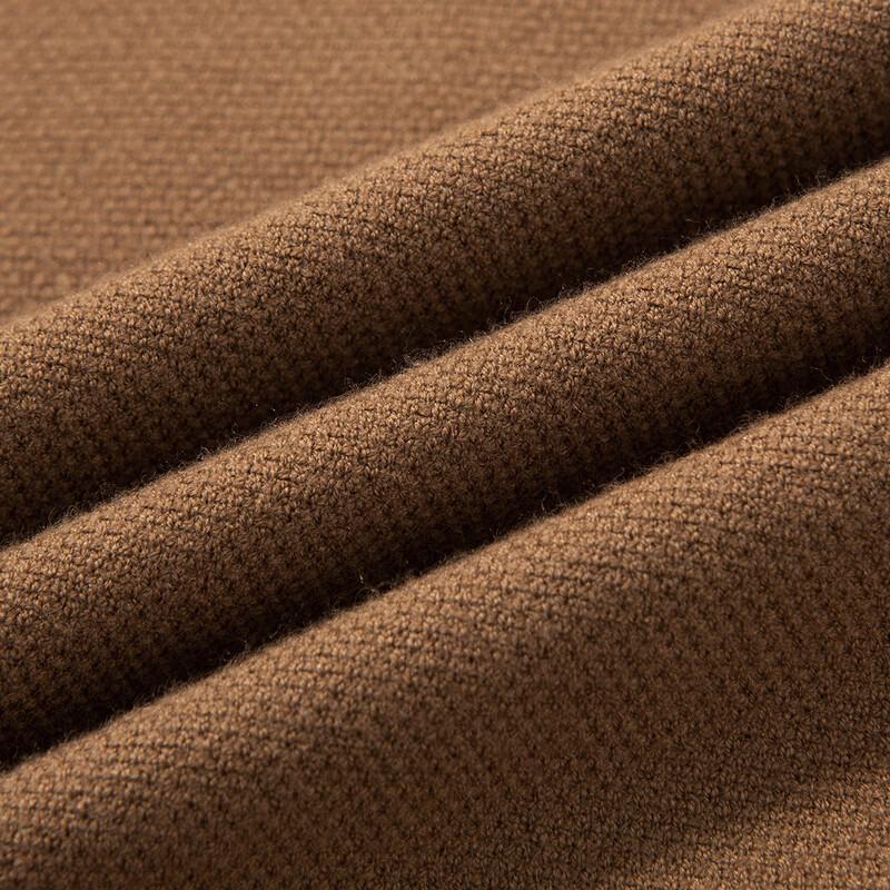 MONTAGUT Men's Wheat Ear Jacquard Thick Warm Pullover Sweater