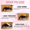 D-Song Single Cluster False Eyelashes Segmented Grafting Flower Hair 10-18Mmdiy Thick Natural Eyelashes