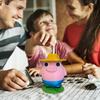 3D Printed Farmer's Crack Coin Bank Funny Pig Money Bank for Kids Wacky Saving Coin Jar Ornament for Desk Decoration