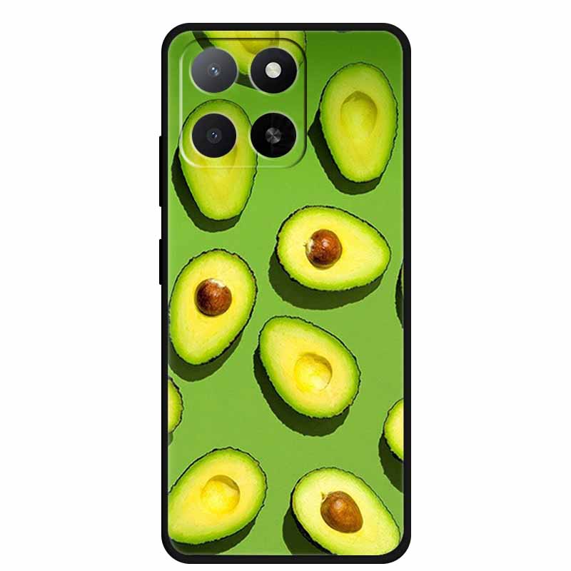 Für ZTE Blade A55 A35 Hülle Tiere Weiches Silikon TPU Handyhüllen Rückseite für ZTE Blade A35 BladeA55 Wolf Stoßfest Cool Capa