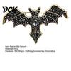 Punk Style Animal Badge Halloween Rhinestone Bat Brooch, Retro Gothic Shaped Lapel Brooch Pin Pin, Jewelry Accessory for Clothing Bags Scarves