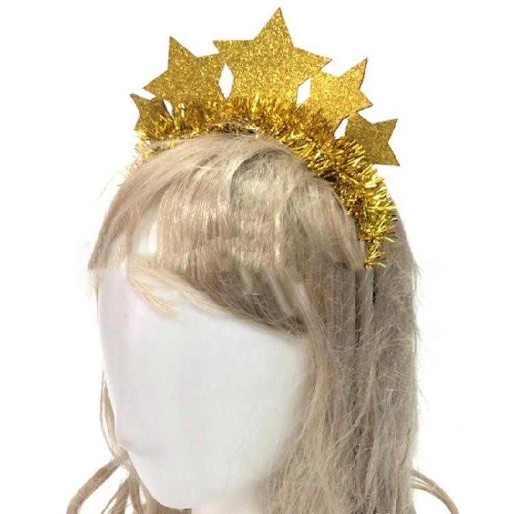 Sequins Party Supplies New Year Headband Glitter Star Party Decoration Props