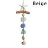 Driftwood Starfish Hanging Ornament Natural Beach Decor Coastal Wall Art Nautical Home Decoration Handmade Rustic Seaside Accessory