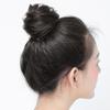 Hair Bun Wig Elastic Band Scrunchie Natural Fluffy Hair Extension Hairstyle Traceless Meatball Hair Maker Straight Hair Band Hair Accessories