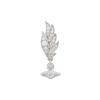 Flügeldesign Ohrringe aus recyceltem Silber Ohrringe für Damen 6201034L-01P102-SM