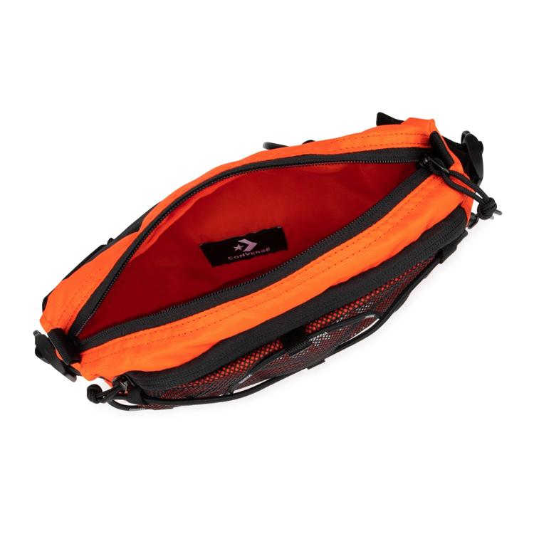 New Converse Polyester Crossbody Bag, Fanny Pack Regular Unisex Orange 10021430-A02