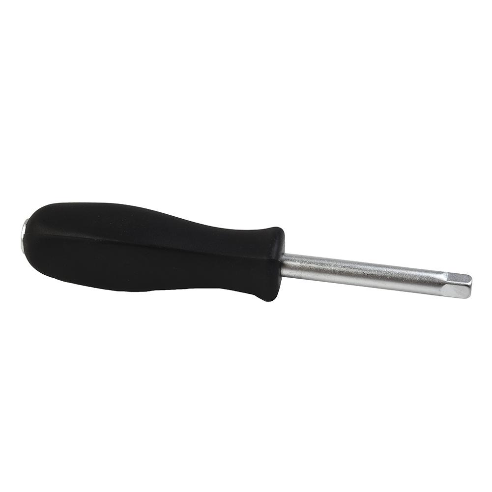 Čtvercová tyč Ojnice Čtvercová gumová rukojeť 150 mm černá