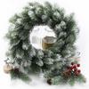 5/10Pcs Artificial Plants Pine Needles Snowflake Scrapbook Outdoor Christmas TreeAtmosphere Decor Home Room Diy Gift Box Garland